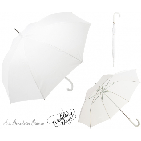 OMBRELLI DA SPOSA BIANCO ART. BENEDETTE