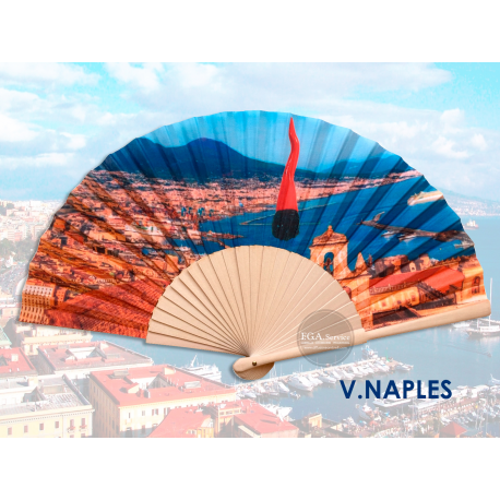 VENTAGLIO LEGNO E TESSUTO NAPOLI