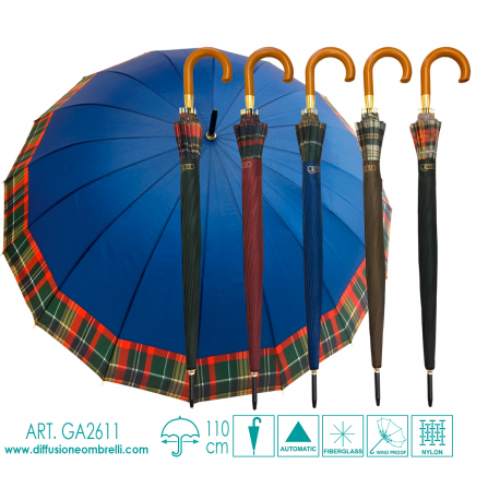 OMBRELLO GRANDE 16 STECCHE ART. 2611