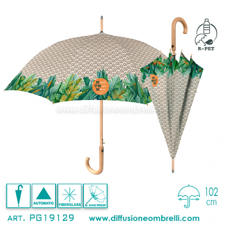 OMBRELLO DONNA CLASSICO ECO-GREEN ART. 19129