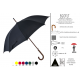 Umbrellas Print advertising with Custom Logo Ref. CLASSIC DE LUXE