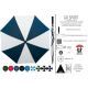 Umbrellas Print advertising with Custom Logo Ref. GOSPORT
