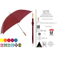 Umbrellas Print advertising with Custom Logo Ref. GLFOO