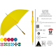 Parapluies Publicité Imprimée avec le Logo Personnalisé Réf. GLFOO