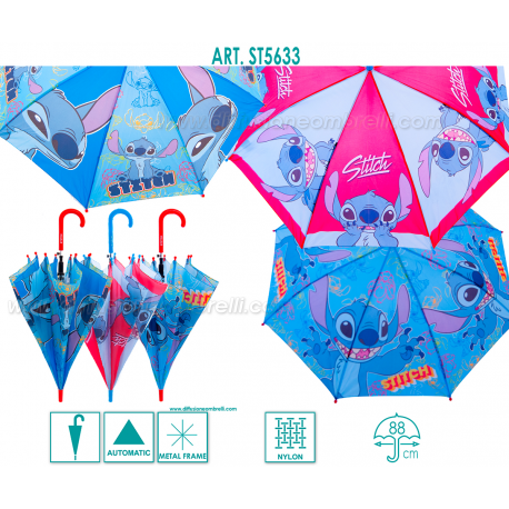 OMBRELLO LILLO & STICH BIMBI AUT. ART. 5633