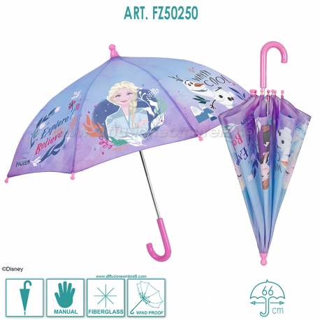 OMBRELLO BIMBA CLASSICO MAN. FROZEN II 50250