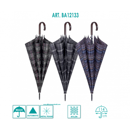 OMBRELLO UOMO GOLF AUT. PERLETTI BASIC 12133