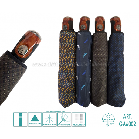 OMBRELLO MINI UOMO CAPOLAVORI ART. 6002