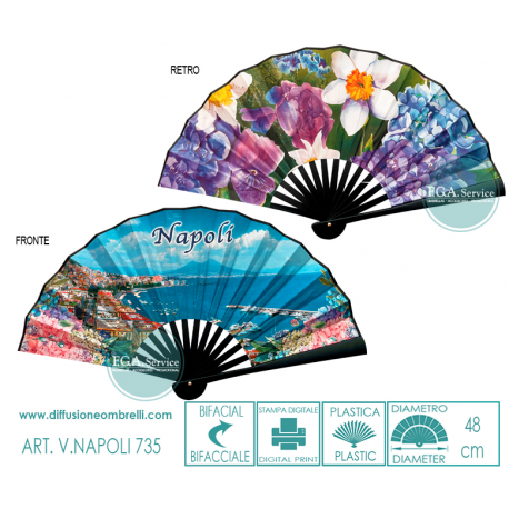 VENTAGLIO NAPOLI GRANDE SOUVENIR