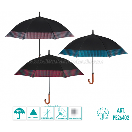 OMBRELLO UOMO GOLF AUT. PERLETTI ART. 26402