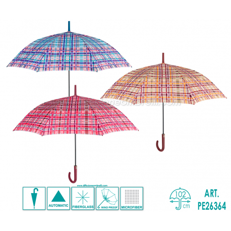 OMBRELLO DONNA CLASSICO AUT. PERLETTI ART. 26364