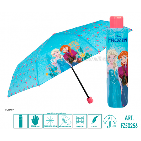 OMBRELLO BIMBA PIEGHEVOLE MAN. FROZEN ART. 50256