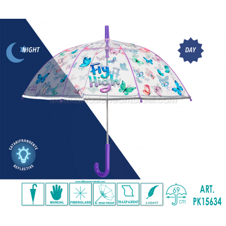 OMBRELLO BIMBA LUNGO MAN. COOL KIDS ART. 15634