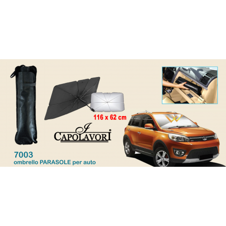 OMBRELLO PARASOLE PARABREZZA AUTO ART. 7003
