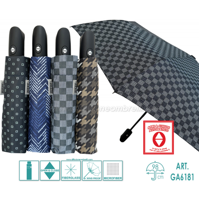 OMBRELLO UOMO A/C FANTASIA I CAPOLAVORI ART. 6181