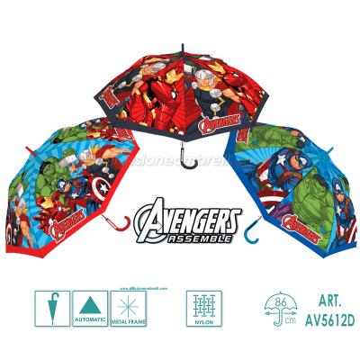 OMBRELLO AVENGERS BIMBO AUT. ART. 5612D