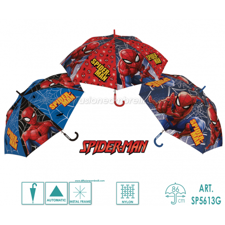 OMBRELLO SPIDERMAN BIMBO AUT. ART. 5613G