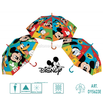 OMBRELLO BIMBO LUNGO TOPOLINO ART. 5623E