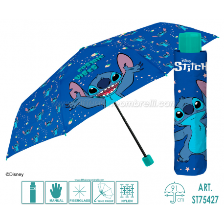 OMBRELLO STITCH PIEGHEVOLE MAN. ART. 75427