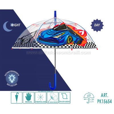 OMBRELLO BIMBO LUNGO MAN. PERLETTI KIDS ART. 15654