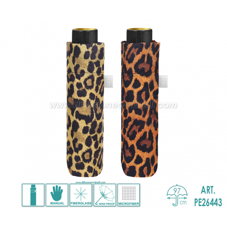 OMBRELLO DONNA PIEGHEVOLE MAN. PERLETTI TIME ART.26443