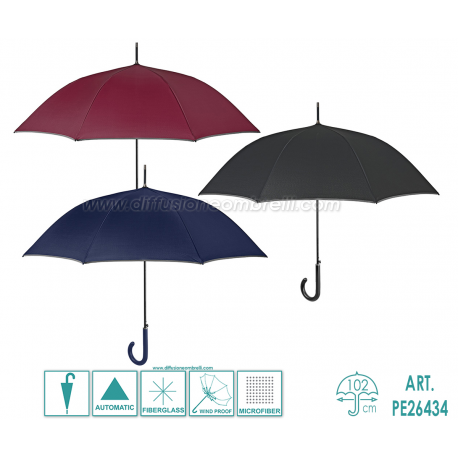 OMBRELLO DONNA CLASSICO AUT. PERLETTI TIME ART. 26434