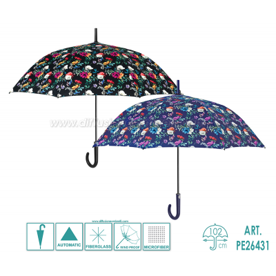 OMBRELLO DONNA CLASSICO AUT. PERLETTI TIME ART. 26431