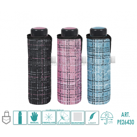 OMBRELLO DONNA POKET MAN. PERLETTI TIME ART.26430