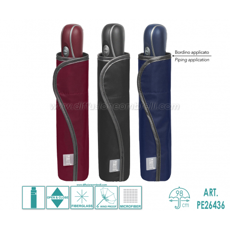 OMBRELLO DONNA APRI-CHIUDI PERLETTI TIME ART. 26436