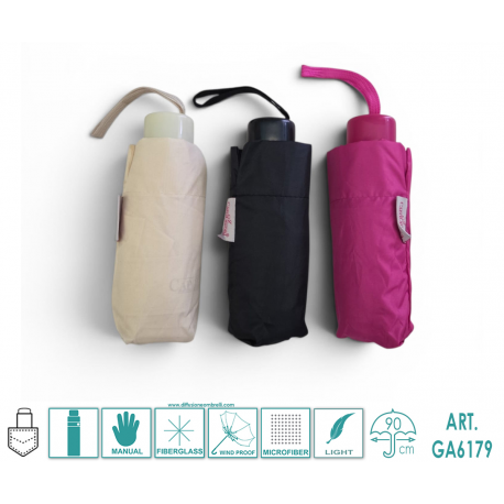 OMBRELLO MINI POKET DONNA I CAPOLAVORI ART. 6179