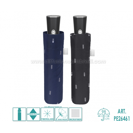 OMBRELLO UOMO APRI-CHIUDI PERLETTI TIME ART. 26461