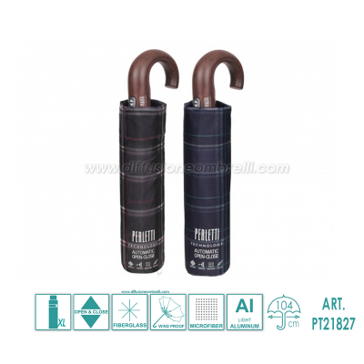 OMBRELLO UOMO APRI-CHIUDI P.TECHNOLOGY ART. 21827