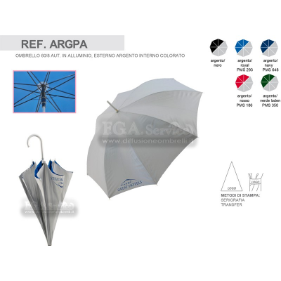 Umbrellas Print advertising with Custom Logo Ref. ARGPA