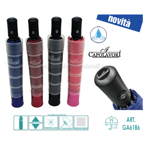 OMBRELLO UNISEX MINI A/C I CAPOLAVORI 6186