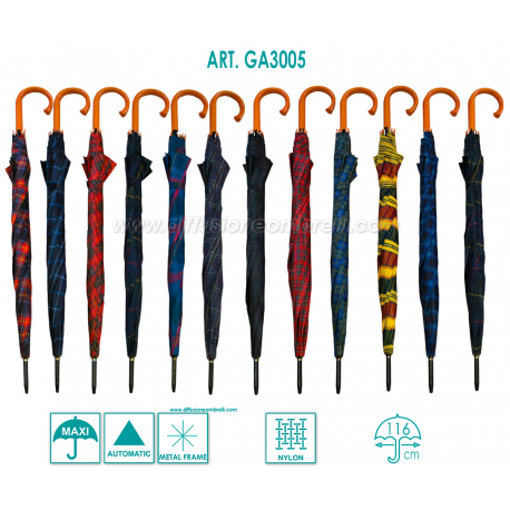 Umbrellas Unisex LOW COST Economic Line Art. GA3005