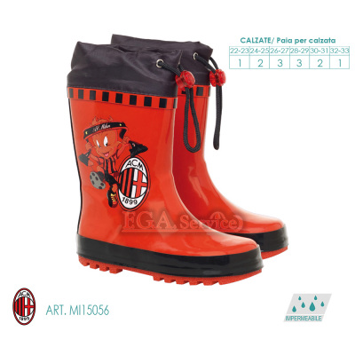 Stivaletto A. C. MILAN Art. 15056