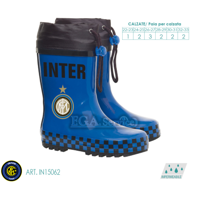 Boots Boy F. C. INTER Art. 15062