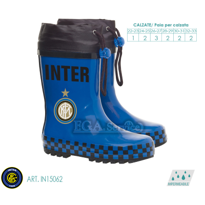 Bottes Enfant F. C. INTER Art. 15062
