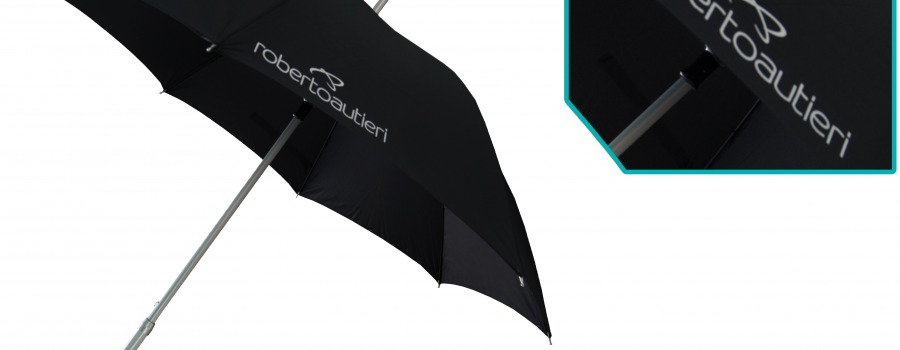 Progetto Stampa Logo "Roberto Autieri" tecnica utilizzata Termoserigrafia