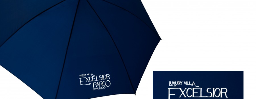 PROGETTO STAMPA LOGO "LUXURY VILLA EXCELSIOR PARCO CAPRI 1906"